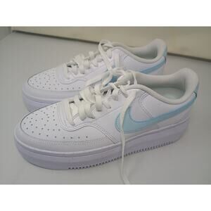 Nike Court Vision Alta Women's Shoes White/Glacier Blue